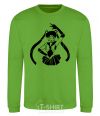 Sweatshirt Sailor Moon black orchid-green фото