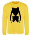 Sweatshirt Sailor Moon shadow yellow фото