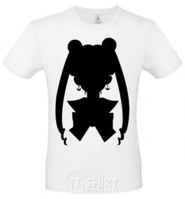 Men's T-Shirt Sailor Moon shadow White фото