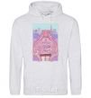 Men`s hoodie Wicked lady sport-grey фото