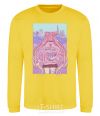 Sweatshirt Wicked lady yellow фото