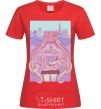 Women's T-shirt Wicked lady red фото
