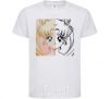 Kids T-shirt Sailor Moon halves White фото