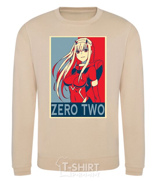 Sweatshirt Zero two sand фото