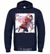 Men`s hoodie Darling in the franxx navy-blue фото