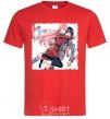 Men's T-Shirt Darling in the franxx red фото