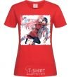 Women's T-shirt Darling in the franxx red фото