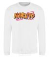 Sweatshirt Naruto logo White фото