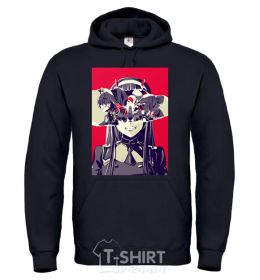 Men`s hoodie Darling in the Franxx poster black фото