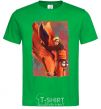 Men's T-Shirt Naruto print kelly-green фото