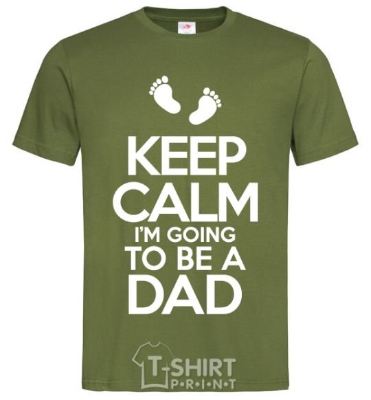 Men's T-Shirt I'm going to be a dad millennial-khaki фото