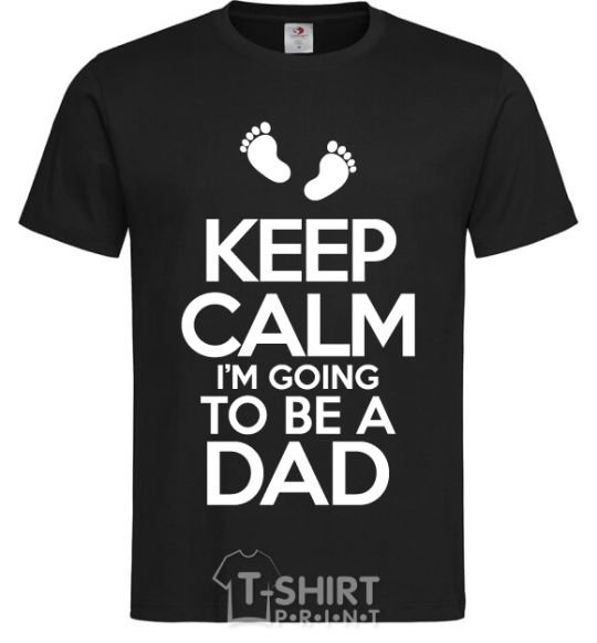 Men's T-Shirt I'm going to be a dad black фото