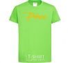 Kids T-shirt Prince yellow orchid-green фото