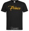 Мужская футболка Prince yellow Черный фото