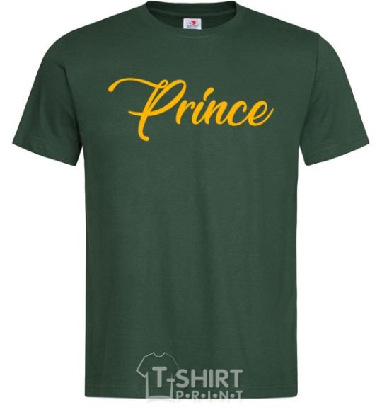 Мужская футболка Prince yellow Темно-зеленый фото
