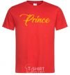 Men's T-Shirt Prince yellow red фото