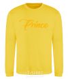 Sweatshirt Prince yellow yellow фото