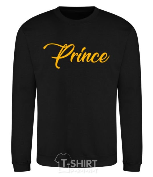 Sweatshirt Prince yellow black фото