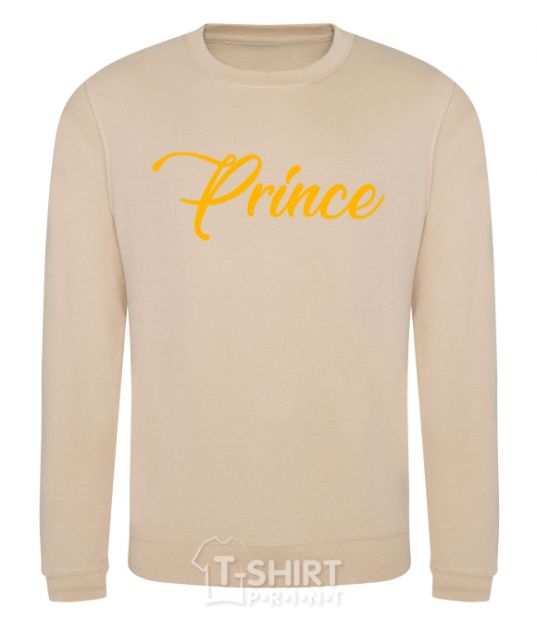 Sweatshirt Prince yellow sand фото