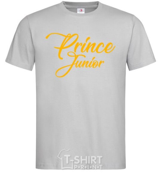 Men's T-Shirt Prince junior yellow grey фото