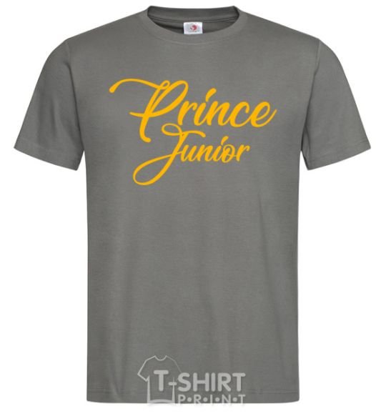 Мужская футболка Prince junior yellow Графит фото