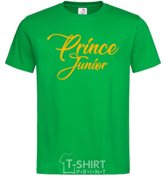 Мужская футболка Prince junior yellow Зеленый фото