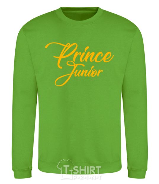 Sweatshirt Prince junior yellow orchid-green фото