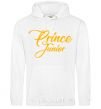 Men`s hoodie Prince junior yellow White фото