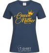 Женская футболка Queen mother Темно-синий фото