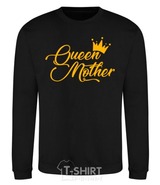 Свитшот Queen mother Черный фото