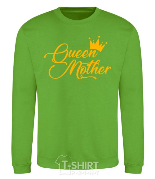 Sweatshirt Queen mother orchid-green фото