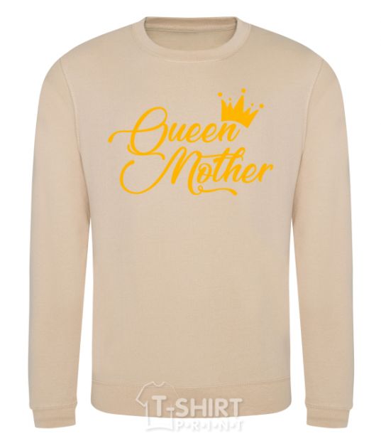 Sweatshirt Queen mother sand фото