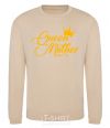 Sweatshirt Queen mother sand фото