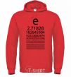 Men`s hoodie E constant bright-red фото