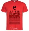 Men's T-Shirt E constant red фото