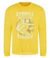 Sweatshirt Downhill Skateboard Division yellow фото