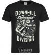 Мужская футболка Downhill Skateboard Division Черный фото