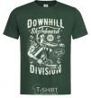 Мужская футболка Downhill Skateboard Division Темно-зеленый фото