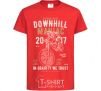 Kids T-shirt Downhill Maniac red фото