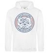 Men`s hoodie Creativity Is A Drug White фото