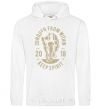 Men`s hoodie Conquer From Within White фото