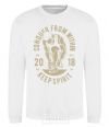 Sweatshirt Conquer From Within White фото