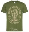 Men's T-Shirt Conquer From Within millennial-khaki фото