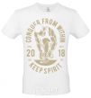 Men's T-Shirt Conquer From Within White фото