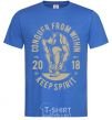 Men's T-Shirt Conquer From Within royal-blue фото