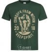 Men's T-Shirt Conquer From Within bottle-green фото