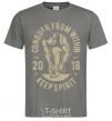 Men's T-Shirt Conquer From Within dark-grey фото