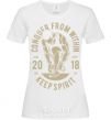 Women's T-shirt Conquer From Within White фото