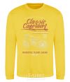 Sweatshirt Classic Caferacer yellow фото