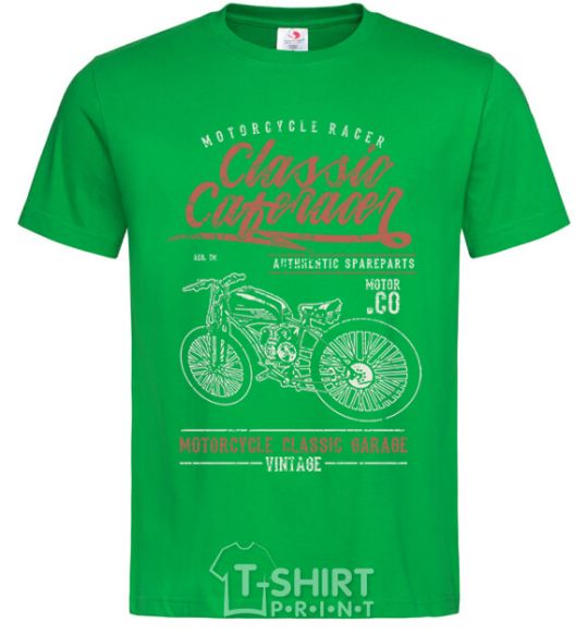 Men's T-Shirt Classic Caferacer kelly-green фото